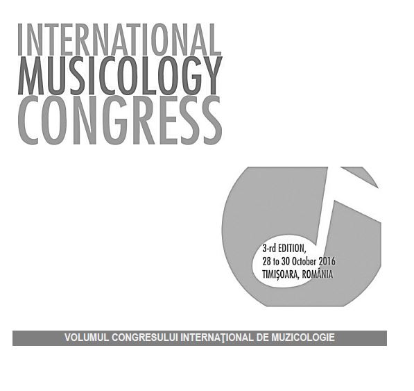 International  Musicology Congress Vol. 1 No. 3, 2016